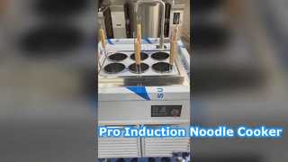 Bàn bếp nốt theo cảm ứng phía tây với tủ